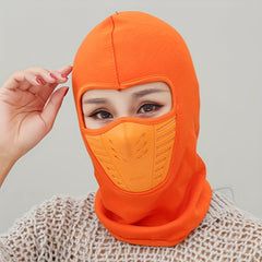 Winter Fleece Hat Neck Gaiter Face Protection Windproof Hat