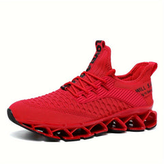 Mesh Breathable Low Top Chunky Sneakers Comfortable Solid Running Shoes