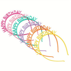 5pcs Happy Birthday Headbands Party Supplies
