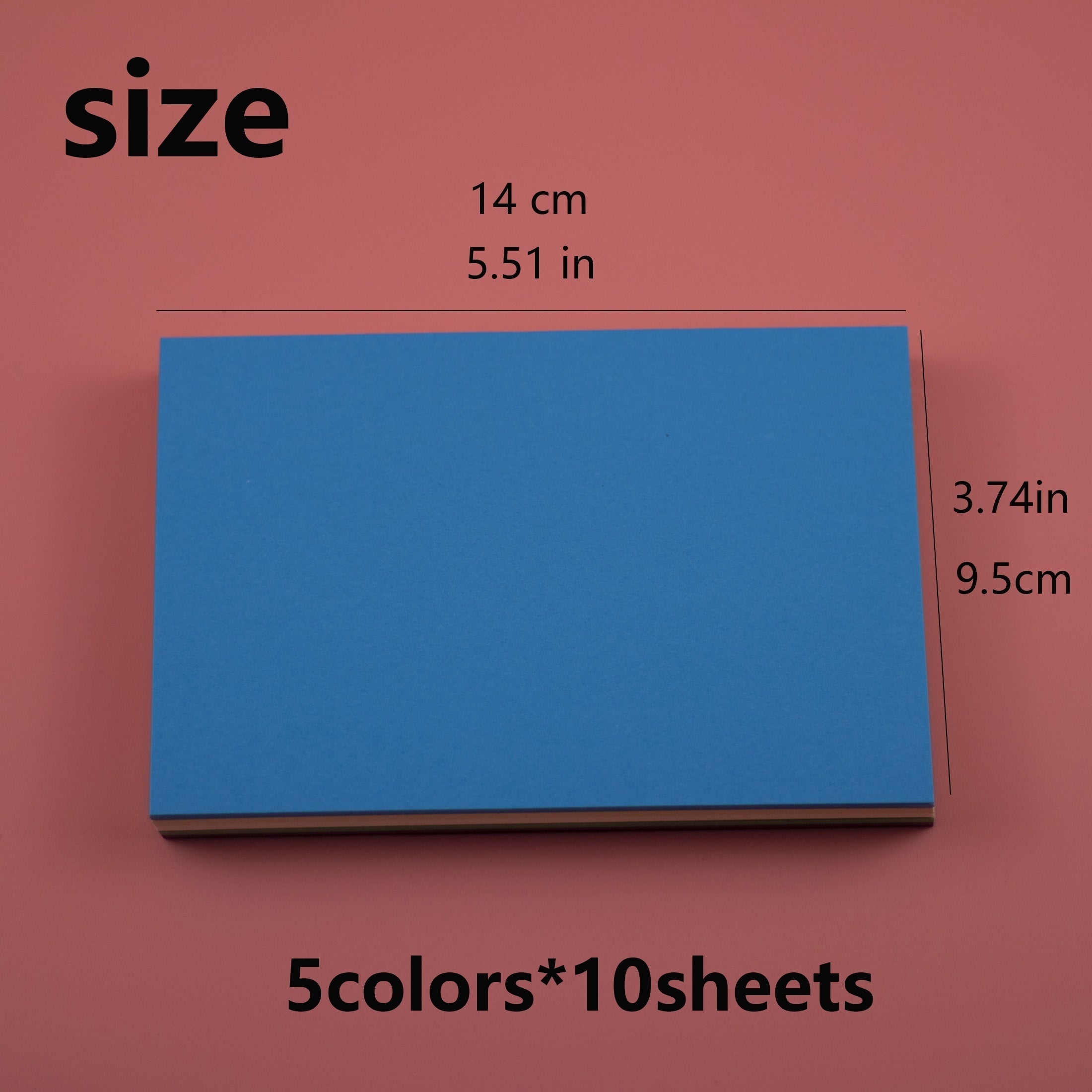 50 Sheets 14 0 9 Card Paper Sticky Note Paper Index Card DIY Greeting Card
