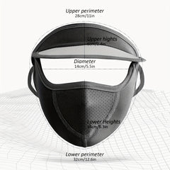 Sunscreen Mask With Brim UV Protection Outdoor Cycling Mask