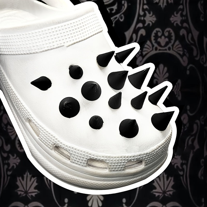 25pcs Gothic Halloween PVC Shoe Charms for Kids Boys Girls Men Women