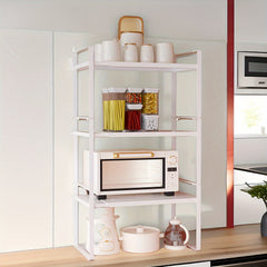 Expandable Storage Racks for Kitchen Bathroom Pantry Countertops