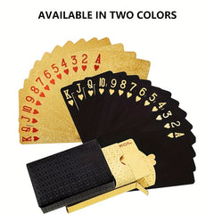 Waterproof Plastic Poker Cards for Family Game Night