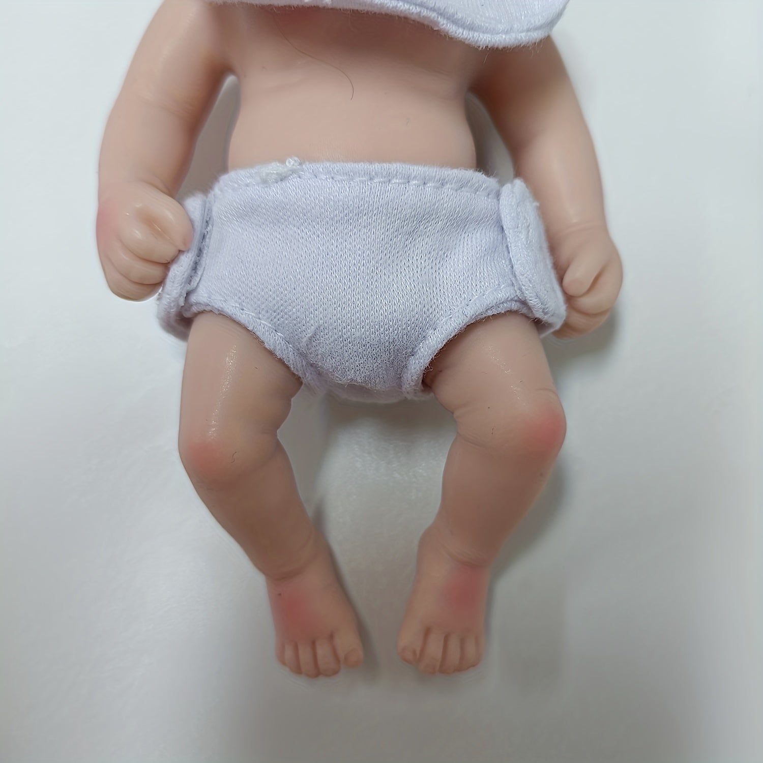 15 24CM Full Silicone Reborn Doll Toy Christmas Gift