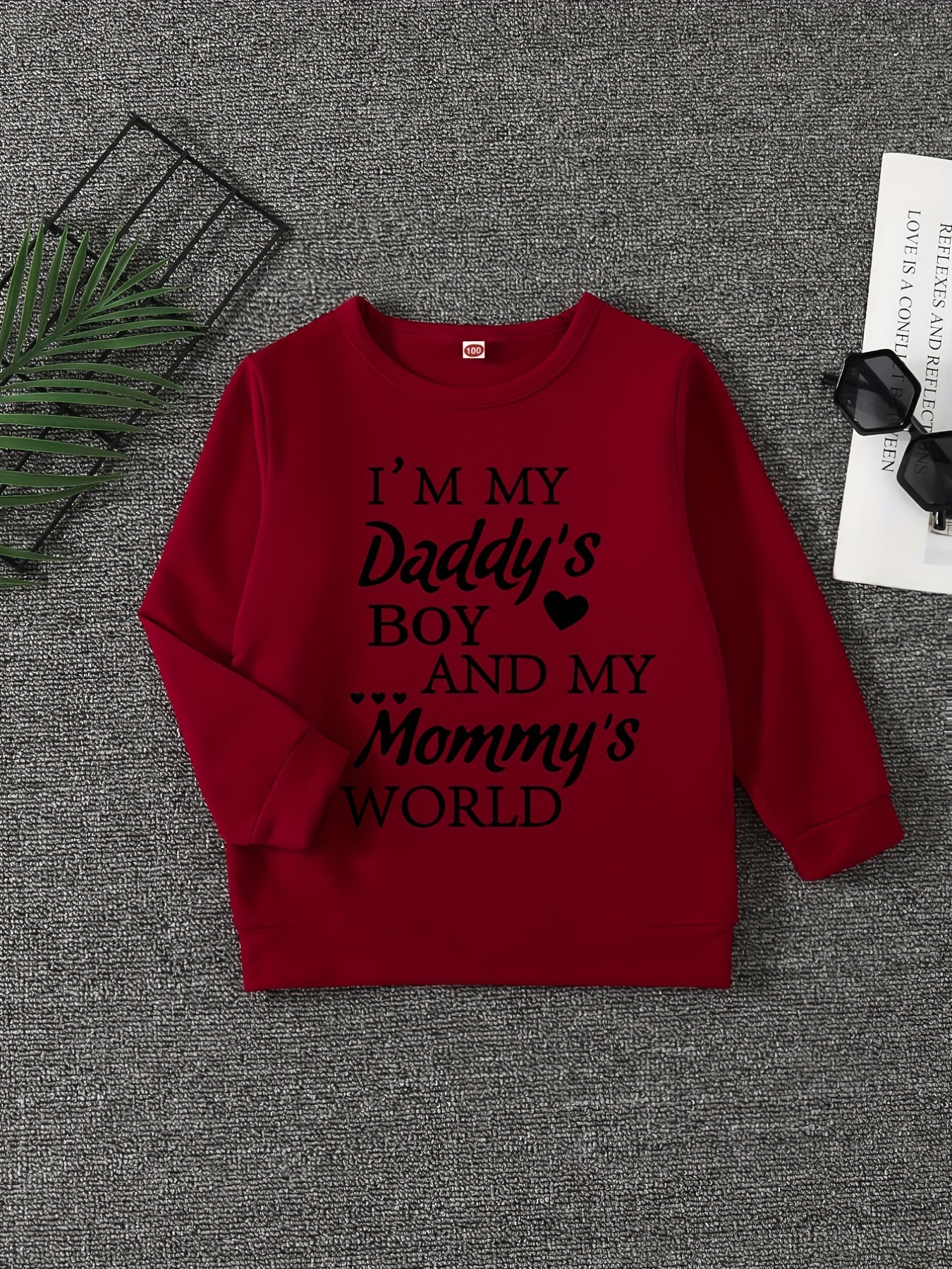 Boy's Daddy's Boy & Mommy's World Sweatshirt
