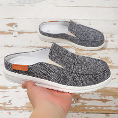 Men's Slip On Canvas Casual Shoes for Outdoor Walking
