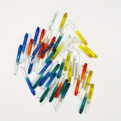 3pcs Crystal Darts Shaft Gradient Plastic 2BA Dart Shaft