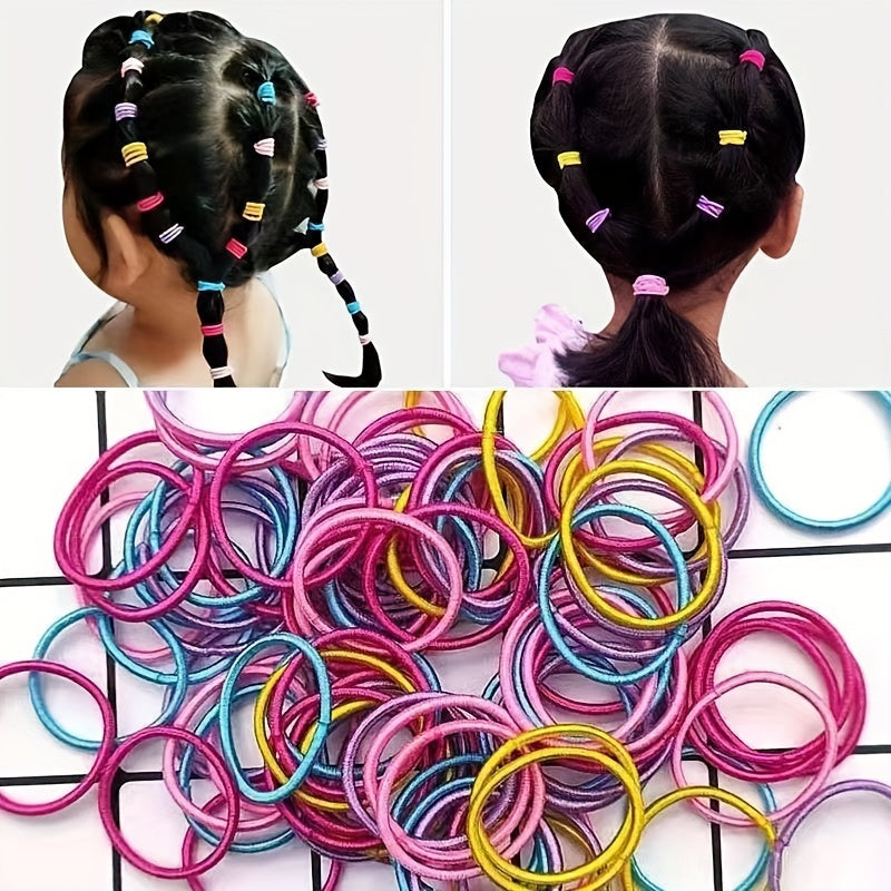 Hair Ties Elastic Decorative Hair Accessories Set for Baby Girls