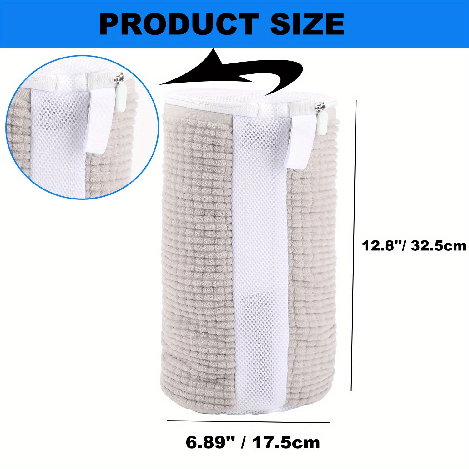 Shoe Washing Bag Zipper Durable Laundry Bag For Sneakers Running Shoes