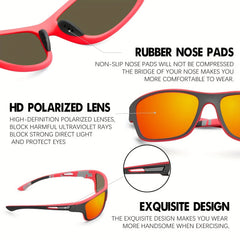 Men Sports Polarized Sunglasses Cycling Protective Glasses