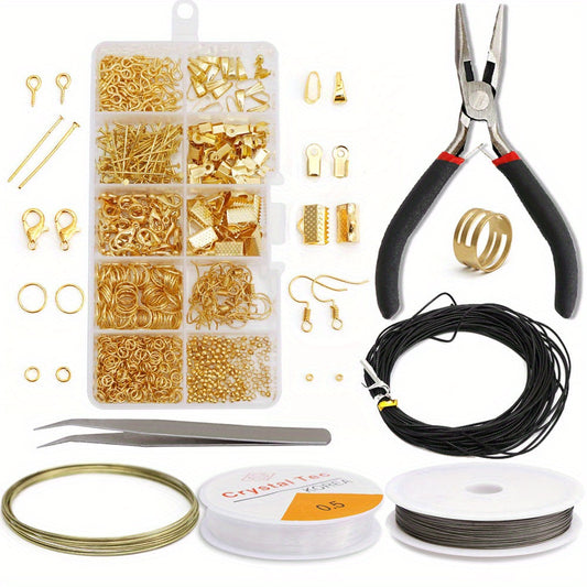 Jewelry Findings Set Beading Repair Tools Kit