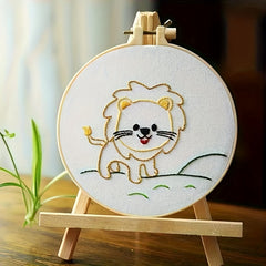3D Embroidery Kit Animals DIY Cross Stitch Set