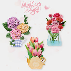 3D Flower Pop Up Card for Birthdays Weddings Anniversaries