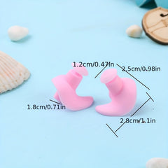 Waterproof Silicone Earplugs For Men & Women - Swimming Accessories