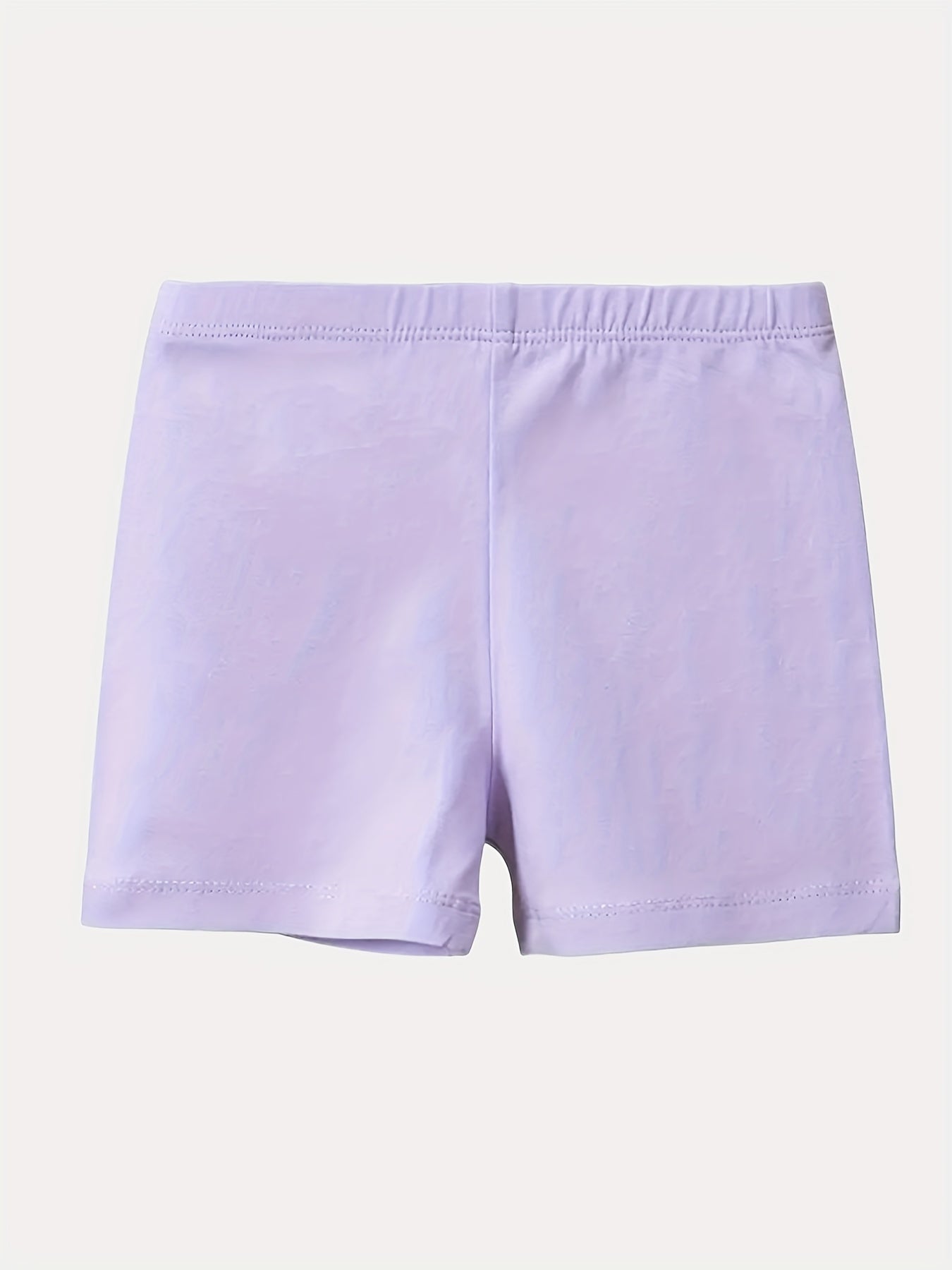 2pcs Toddler Girls Unicorn Cat Graphic Cotton Shorts