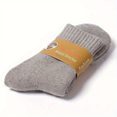Thickened Wool Socks Casual Warm Boot Socks for Men and Women