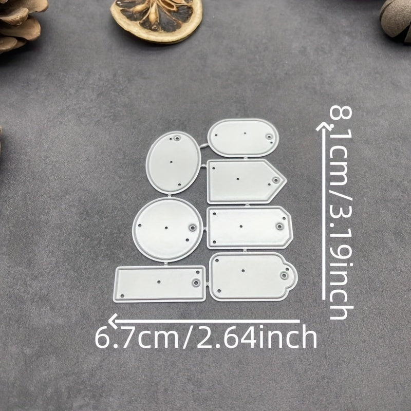 1pc Tags Metal Cutting Dies Stencils Die Cut DIY Scrapbooking