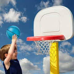6pcs Glow In The Dark Mini Basketball With Pump