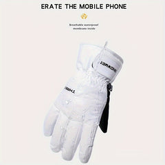 Winter Touch Screen Skiing Gloves Waterproof Warm Keeping Gloves