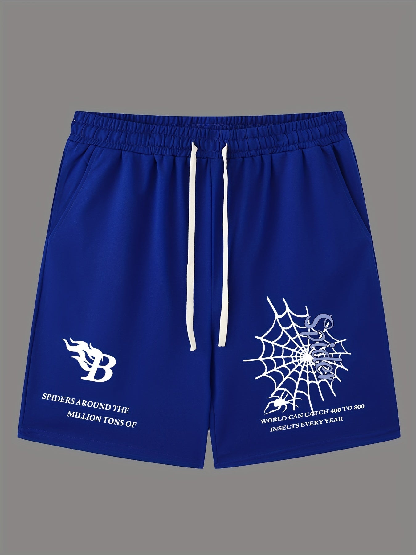 LOS ANGELES Print Men's Street Style Shorts