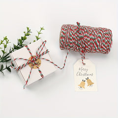 1pc Christmas Cotton Twine String Rope Cord For Gift Wrapping