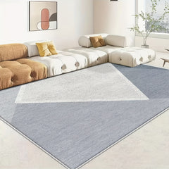 Modern Crystal Velvet Area Rug Non-slip Polyester