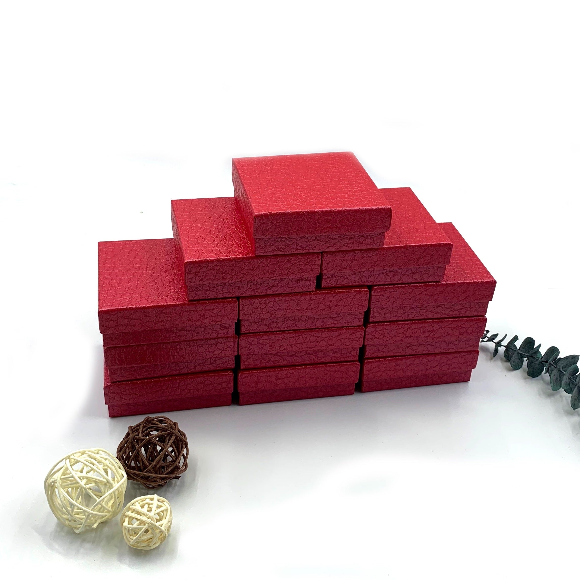 12pcs Necklace Set Box Ring Pendant Jewelry Packaging Box Wedding