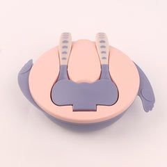 2 Layer Baby Feeding Tableware Set