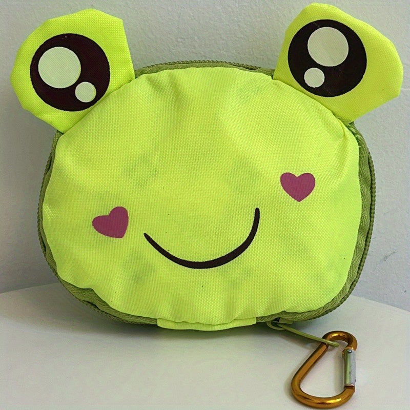 Cartoon Animal Grocery Bags - Waterproof & Machine Washable - Reusable Tote Bags