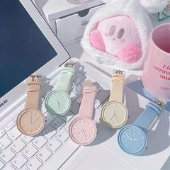 Kids Colorful Watch Plastic Wristwatch Gift