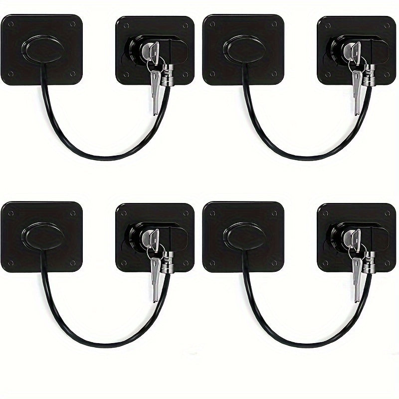 Refrigerator Lock for Kitchen Refrigerators Cabinets & Drawers Closets Windows