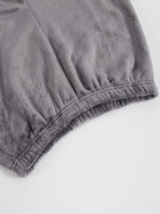 Cloud Print Fuzzy Pajama Set Long Sleeve Crew Neck Top & Elastic Waistband Pants