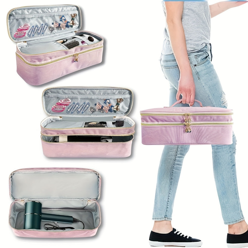 Travel Carrying Case for Hair Dryer Volumizer - Water Resistant Storage Bag