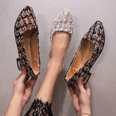 Women's Lightweight Pointed Toe Slip On Shoes