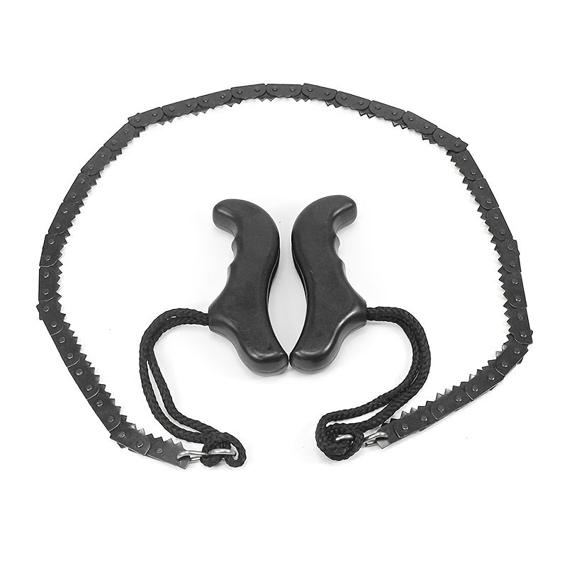 Pocket Survival Chainsaw Manual Rope Saw Cutting Blades For Wood Cutting