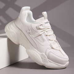 Women's Thick-soled Running Shoes Lightweight Comfortable Anti-skid Sneakers