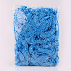 50pcs Disposable Shower Cap Waterproof Elastic Shower Cap