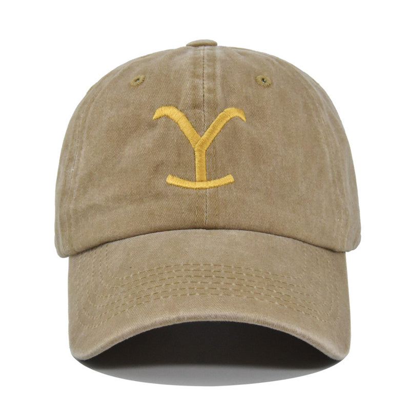 Yellowstone Ranch Themed Embroidered Baseball Cap for Men