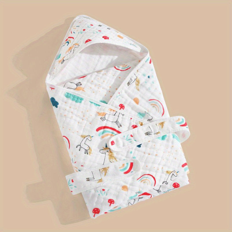 Soft 4-Layer Gauze Bath Towel for Babies