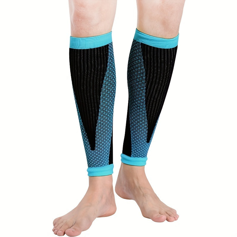 2pcs Sports Calf Protector Compression Sock Cover Men Women