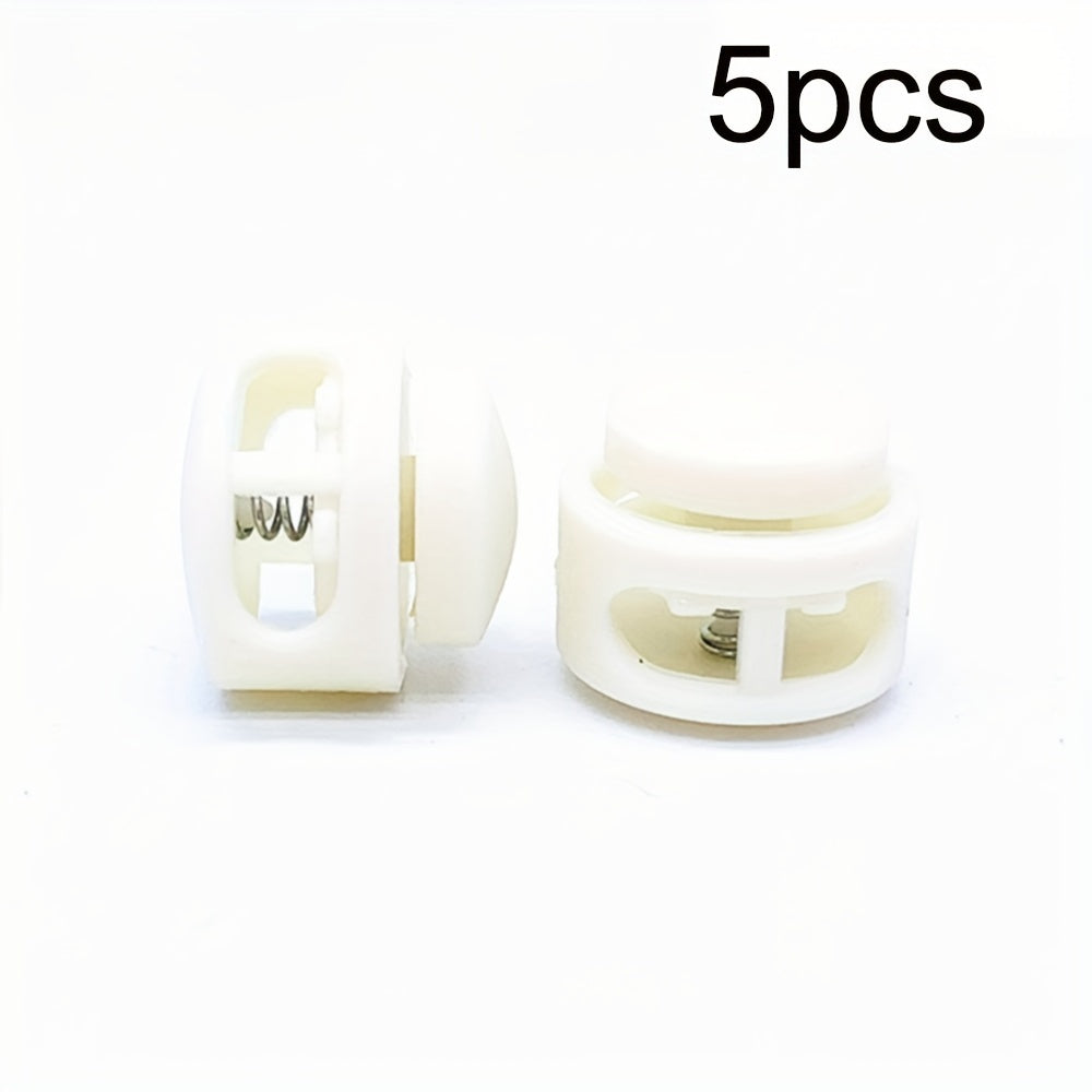 10pcs Plastic Spring Buckle Stopper Hat Elastic Rope Lock
