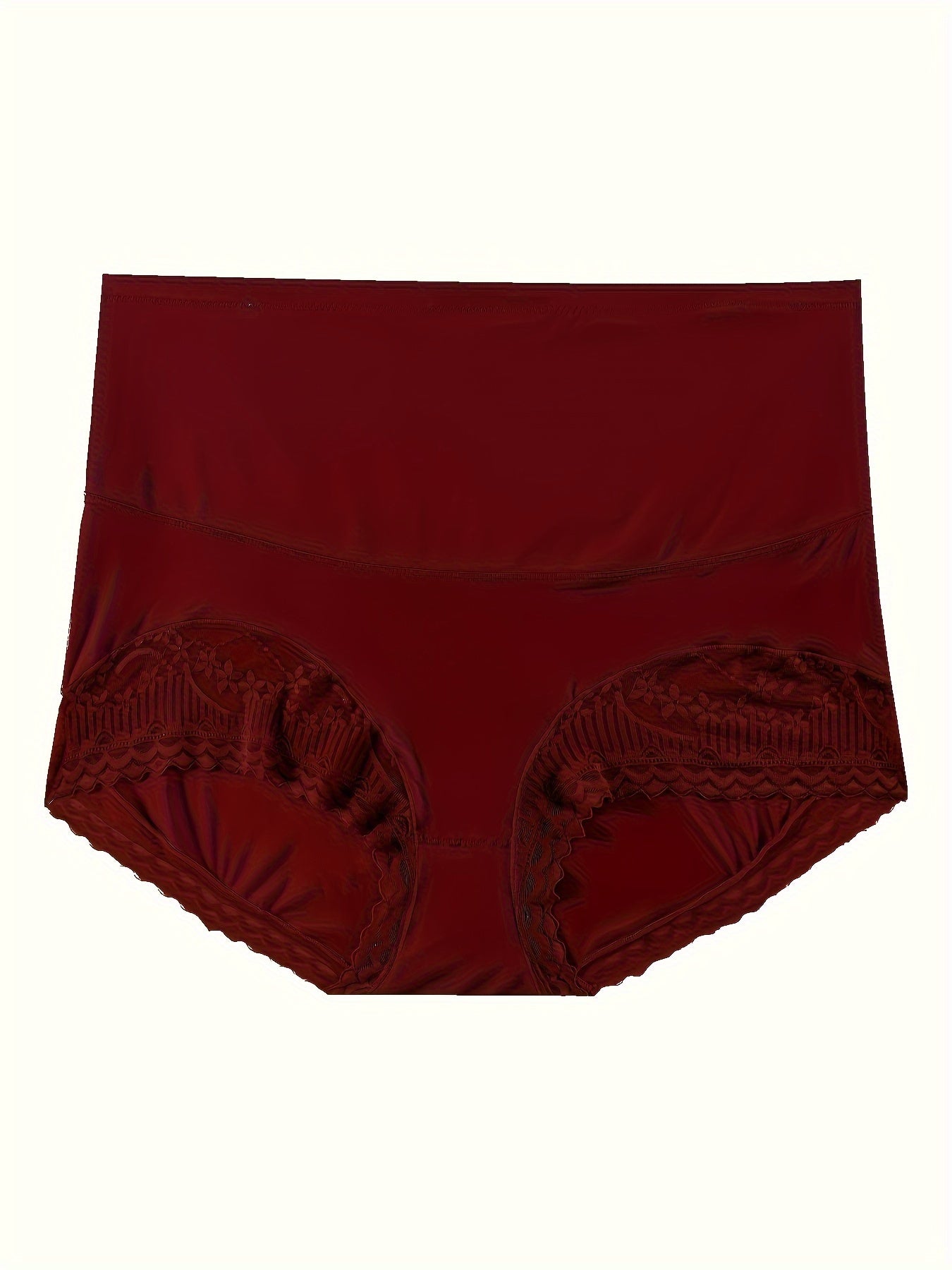 Contrast Lace Tummy Control Panty