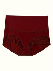Contrast Lace Tummy Control Panty