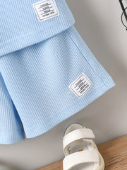 Boys T-shirt & Shorts Set, Summer Clothes for Kids