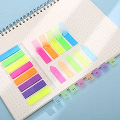 25 PET Transparent Stickers for Labeling Indexing & More