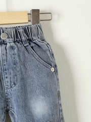 Boys Ripped Denim Jeans Long Pants Preppy Style Kids Clothes