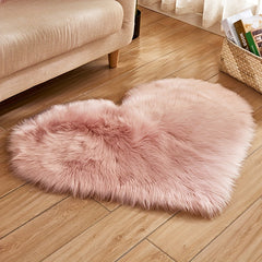Heart Shaped Area Rug for a Cozy Home