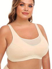 High Impact Mesh Sports Bra for Women