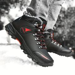 Men's Hiking Boots Durable Non Slip Warm for Fall Winter